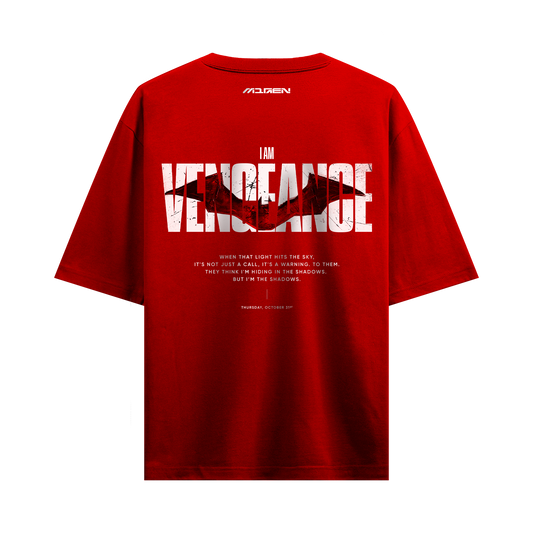 Myugen Vengeance Oversized T-Shirt Red