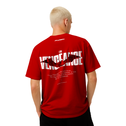 Myugen Vengeance Oversized T-Shirt Red