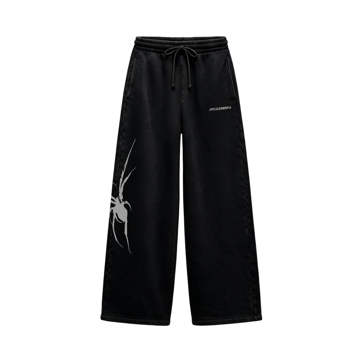 Myugen Web Strike Baggy Sweatpants Black [Limited Edition]
