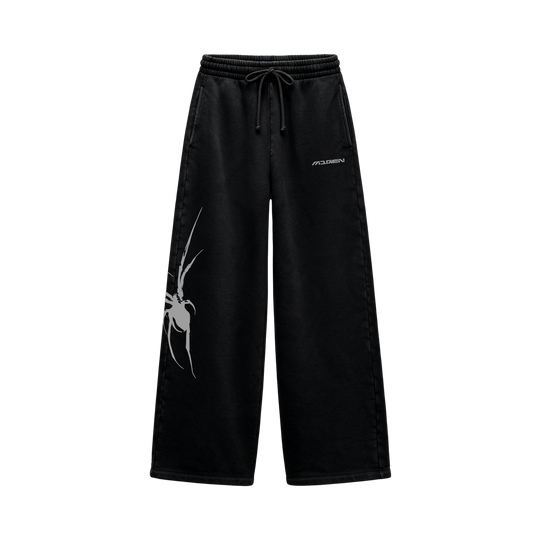 Myugen Web Strike Baggy Sweatpants Black [Limited Edition]