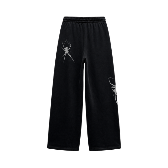 Myugen Web Strike Baggy Sweatpants Black [Limited Edition]
