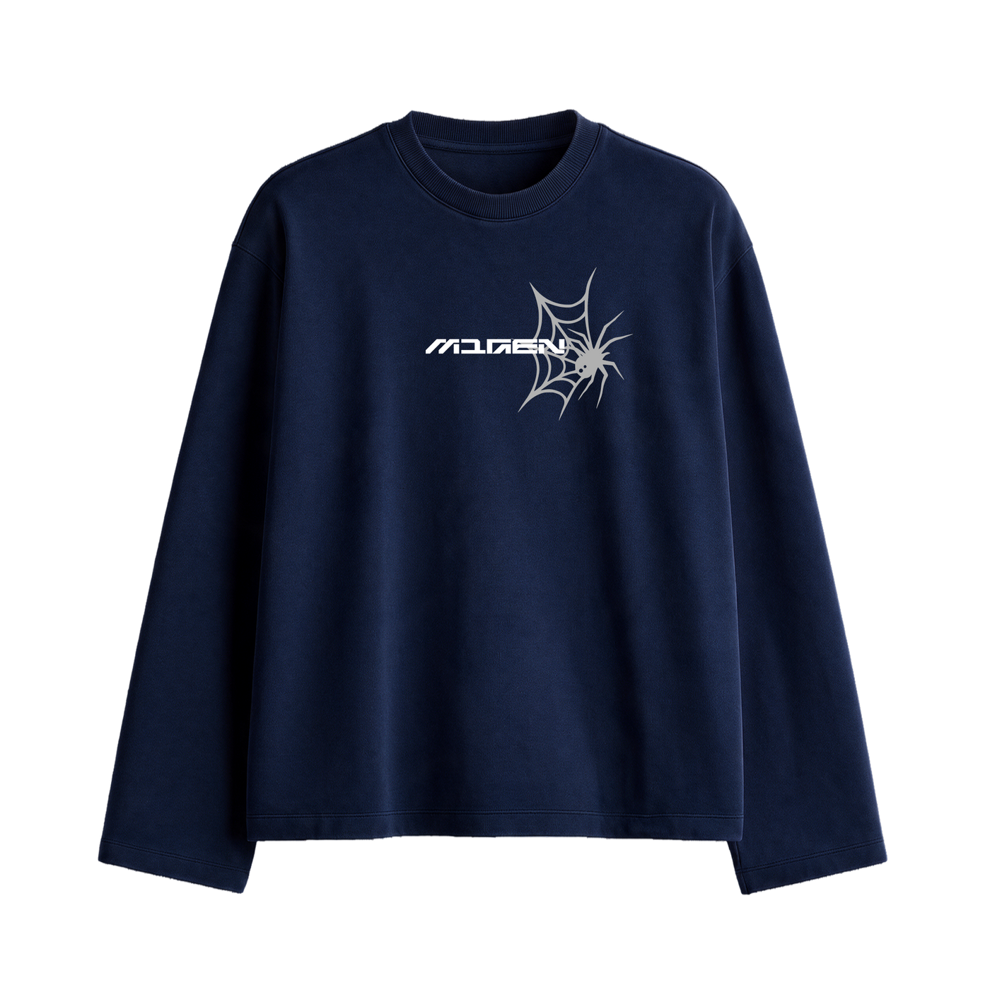 Myugen Web Strike Full Sleeve T-Shirt Navy Blue [Limited Edition]