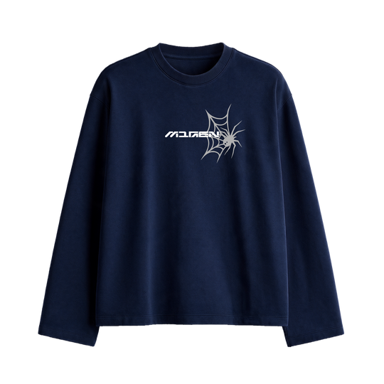 Myugen Web Strike Full Sleeve T-Shirt Navy Blue [Limited Edition]
