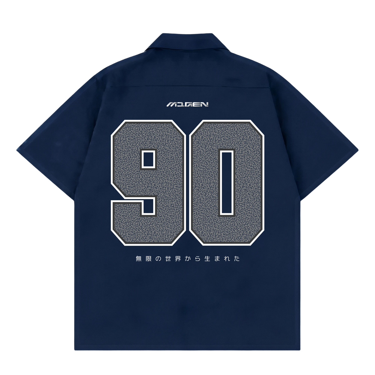 Myugen Cultured Club -90 Bowling Shirt Navy Blue