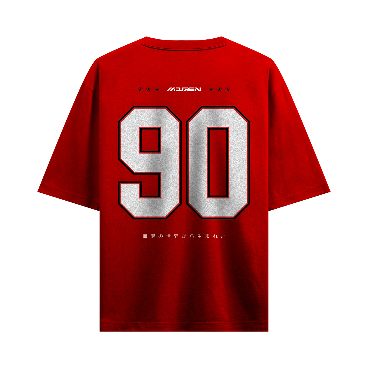 Myugen Cultured Club Oversized T-Shirt Red