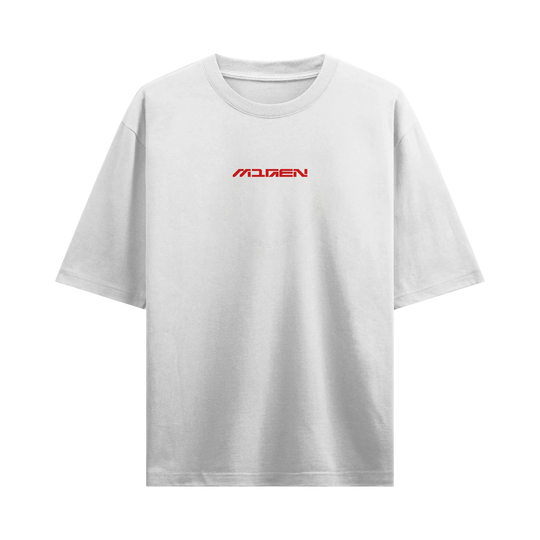 Myugen Die Rich Statement Oversized T-Shirt White