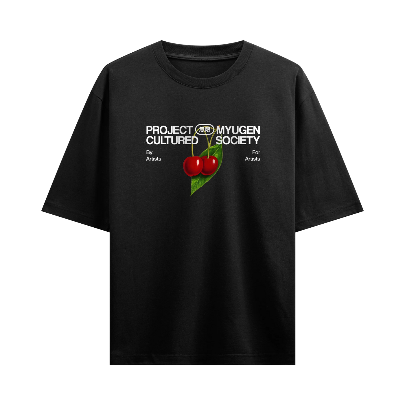 Myugen Cultured Society Oversized T-Shirt Black
