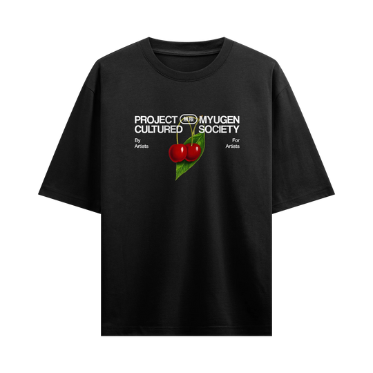Myugen Cultured Society Oversized T-Shirt Black