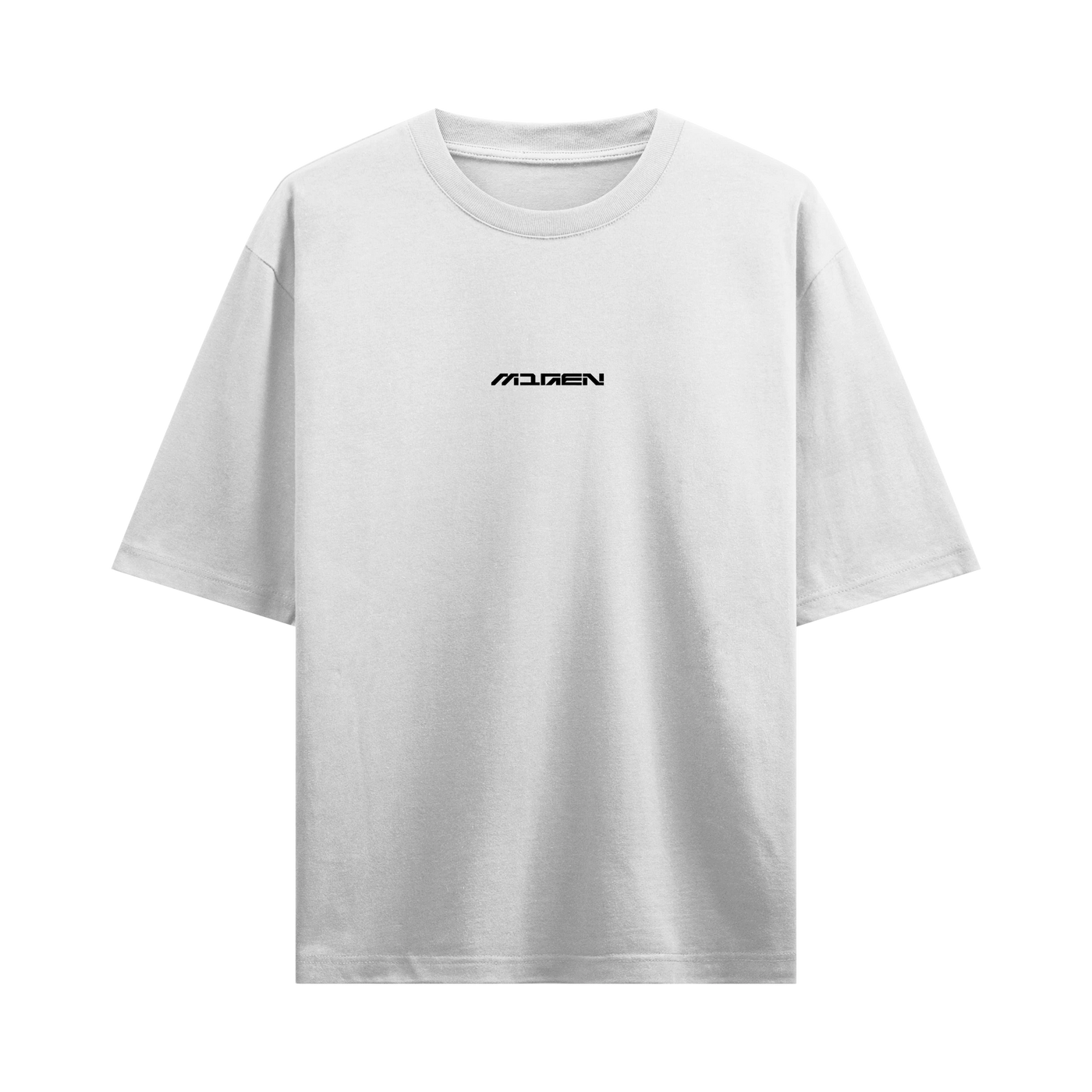 Myugen Nude Playlist Oversized T-Shirt White