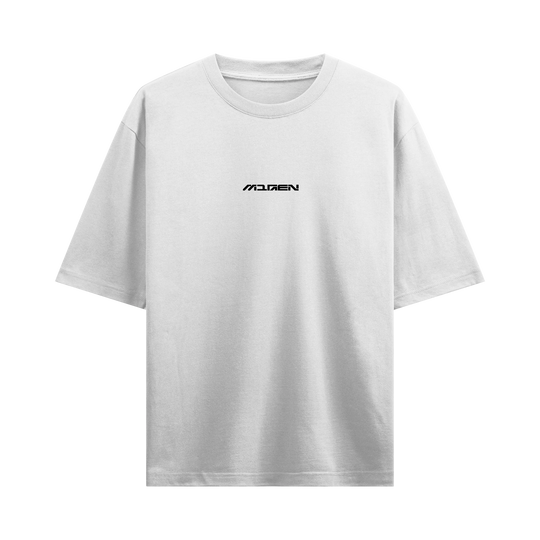 Myugen Nude Playlist Oversized T-Shirt White