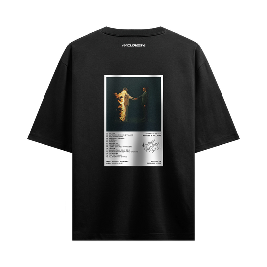 Myugen Heroes & Villians Oversized T-Shirt Black