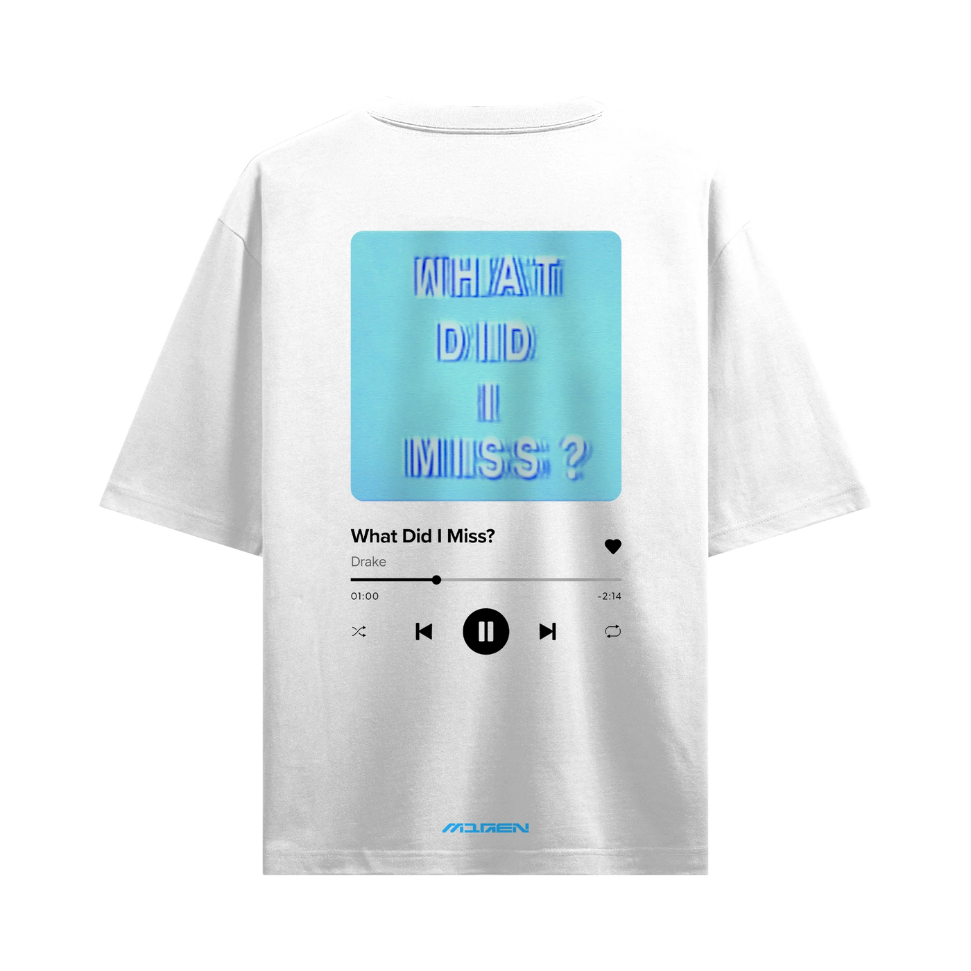 Myugen Iceman Oversized T-Shirt White