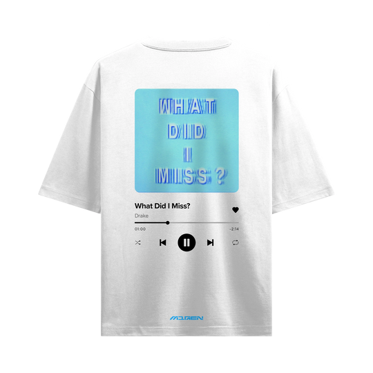 Myugen Iceman Oversized T-Shirt White