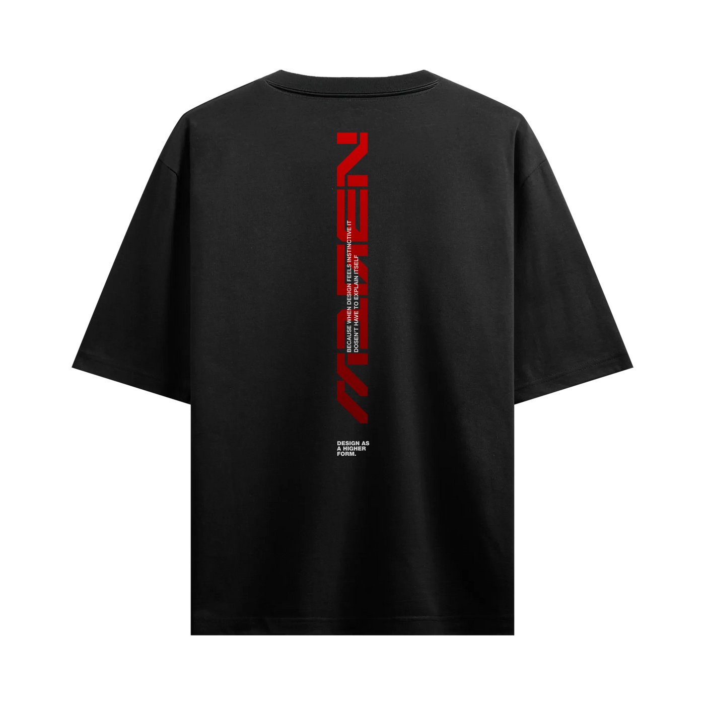 Myugen Lume & Lore Oversized T-Shirt Black