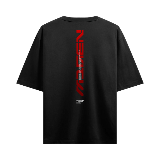 Myugen Lume & Lore Oversized T-Shirt Black