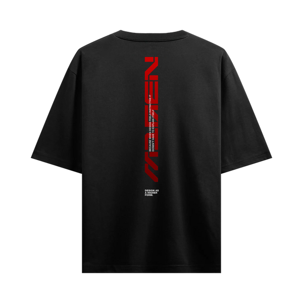 Myugen Lume & Lore Oversized T-Shirt Black