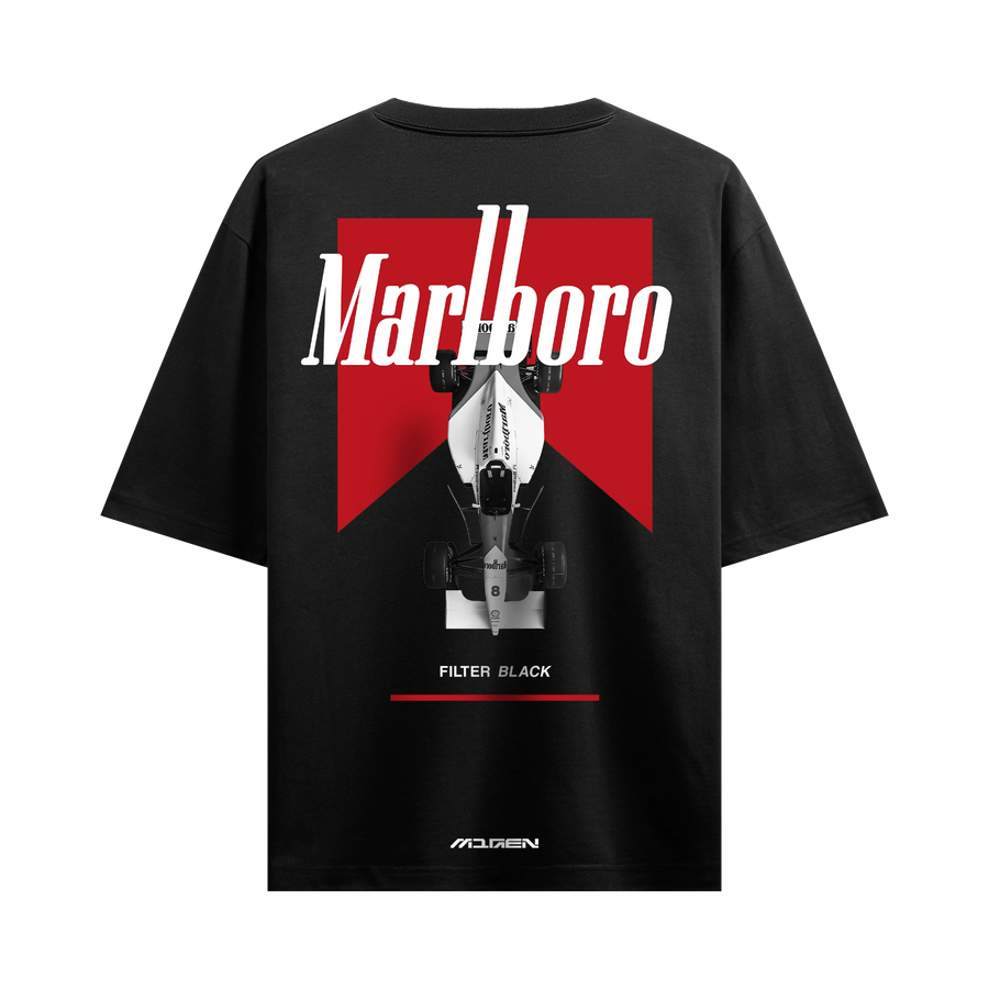 Myugen Marlboro Racing Oversized T-Shirt Black