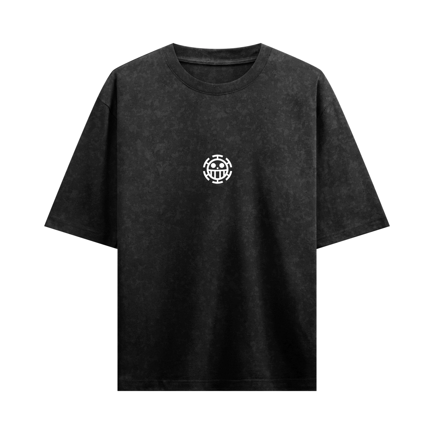 Myugen Mugiwara Acid Wash Oversized T-Shirt Black