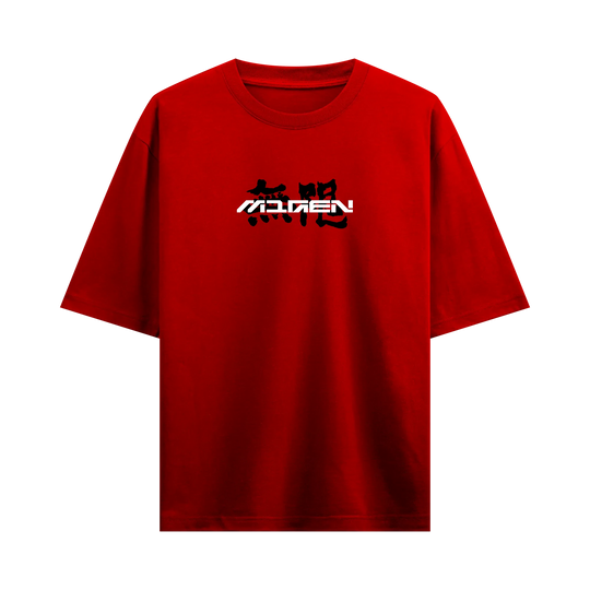 Myugen Reborn From Ruin Oversized T-Shirt Red