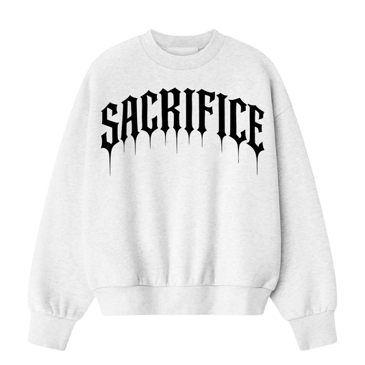 Myugen Blood Sacrifice Oversized Sweatshirt White