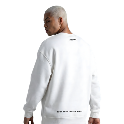 Myugen Blood Sacrifice Oversized Sweatshirt White