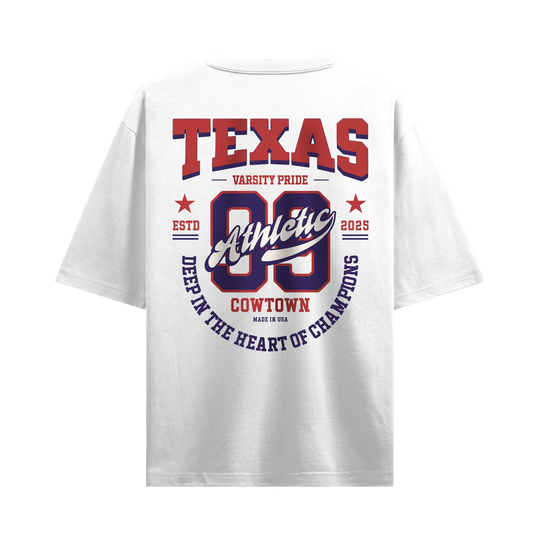 Myugen Texas Pride Oversized T-Shirt White