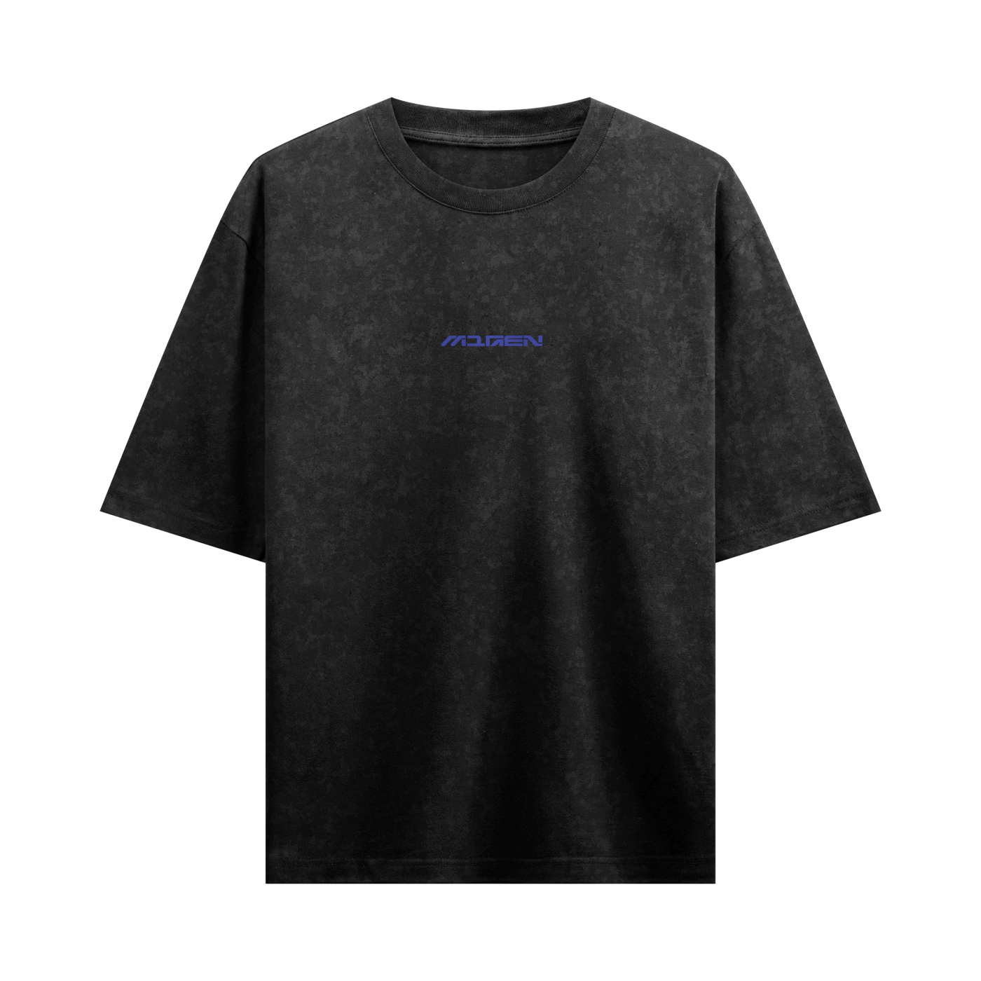 Myugen Urban Trash Acid Wash Oversized T-Shirt Black