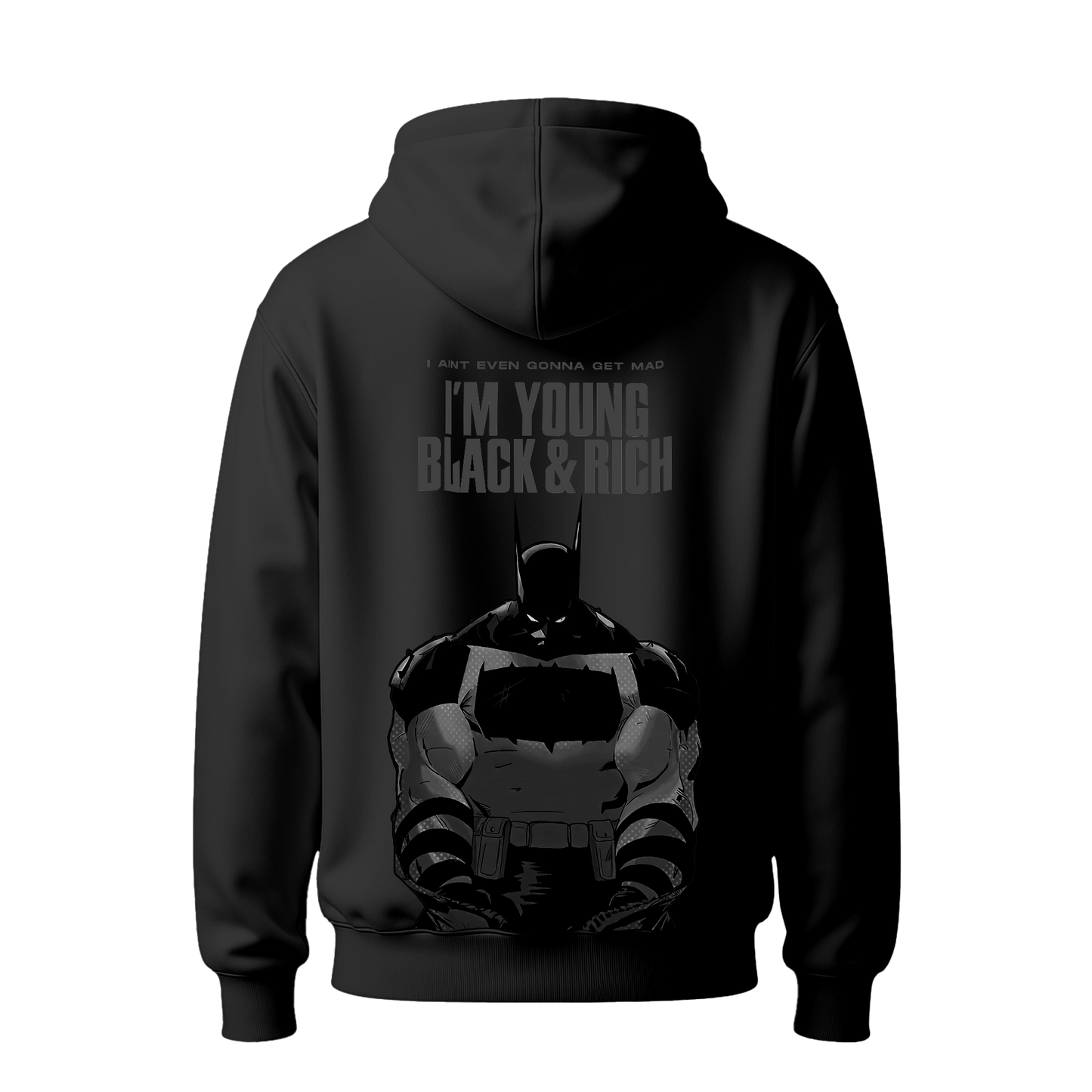 Myugen OG Aura Farmer Oversized Hoodie Black