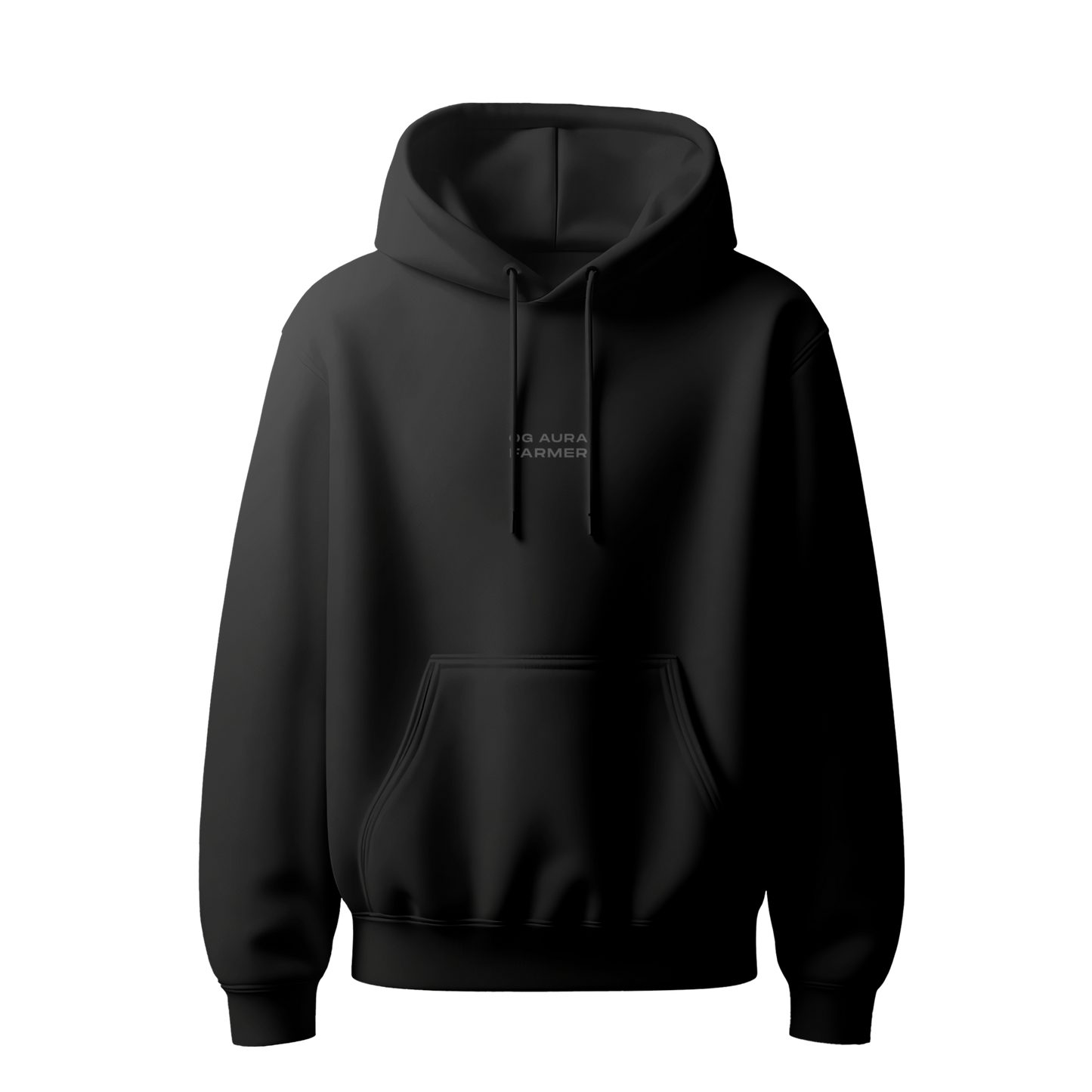 Myugen OG Aura Farmer Oversized Hoodie Black