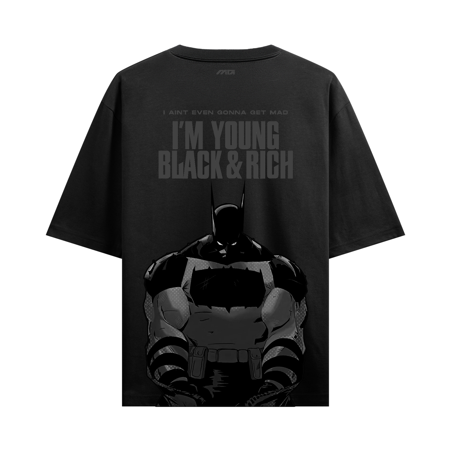 Myugen OG Aura Farmer Oversized T-Shirt Black