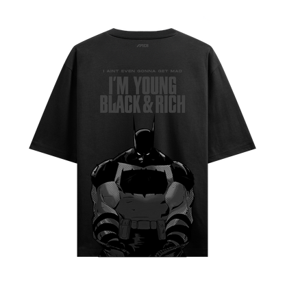 Myugen OG Aura Farmer Oversized T-Shirt Black