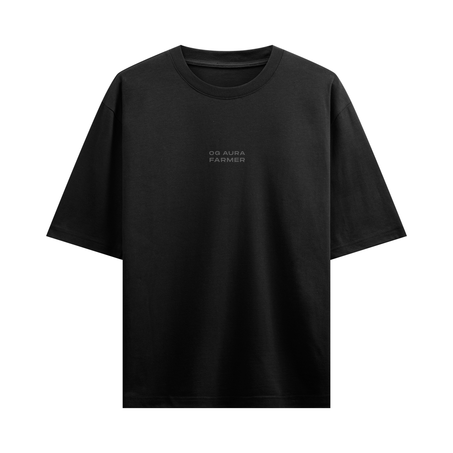 Myugen OG Aura Farmer Oversized T-Shirt Black