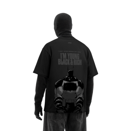 Myugen OG Aura Farmer Oversized T-Shirt Black