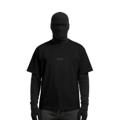 Myugen OG Aura Farmer Oversized T-Shirt Black