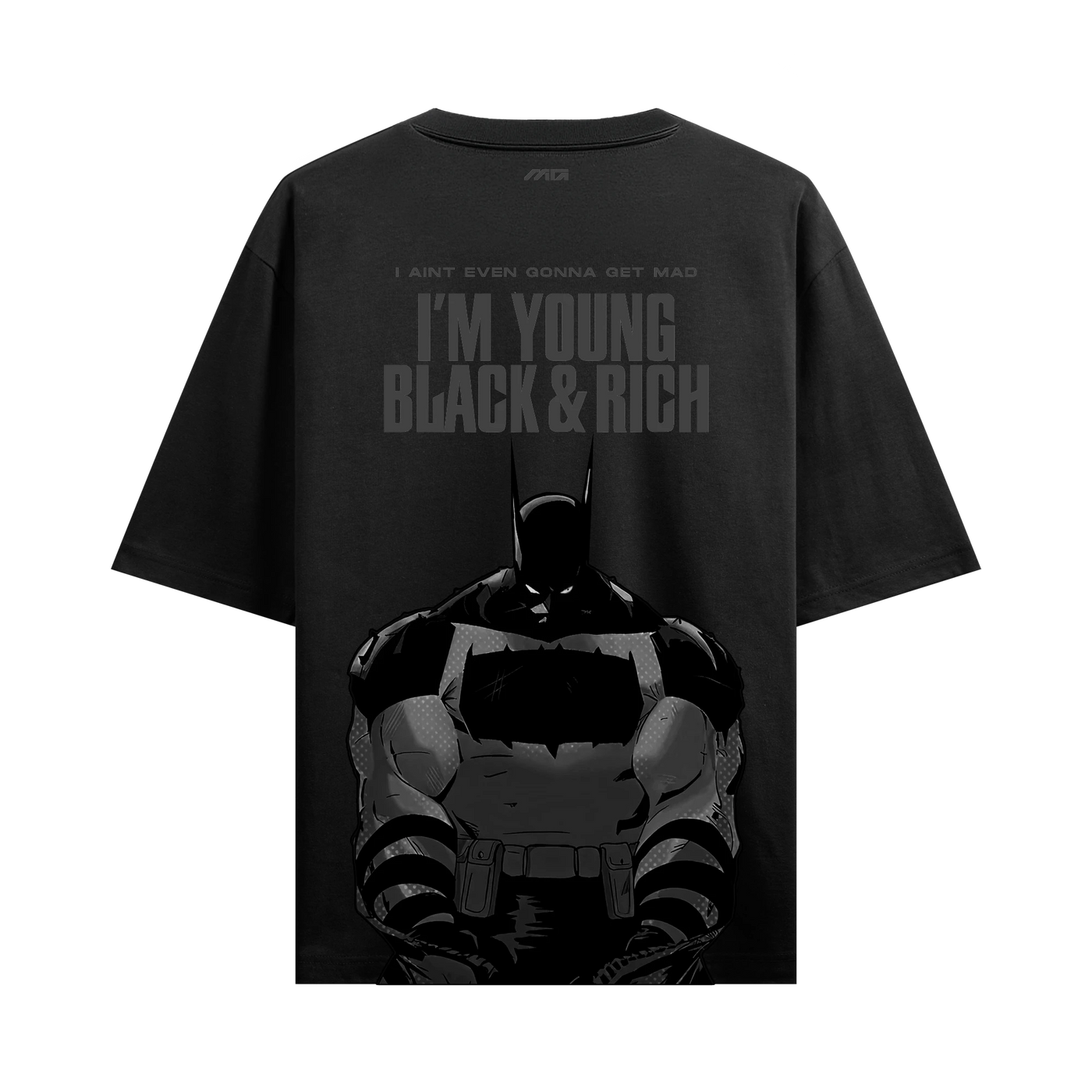 Myugen OG Aura Farmer Oversized T-Shirt Black