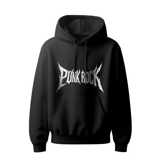 Myugen Punk Rock Oversized Hoodie Black