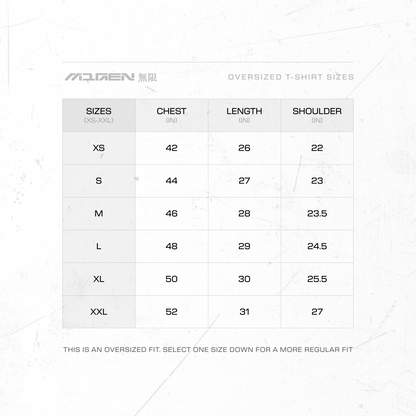 Myugen Bitch Rich Oversized T-Shirt White