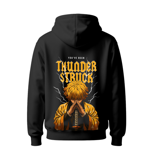 Myugen Thunderstruck Oversized Hoodie Black