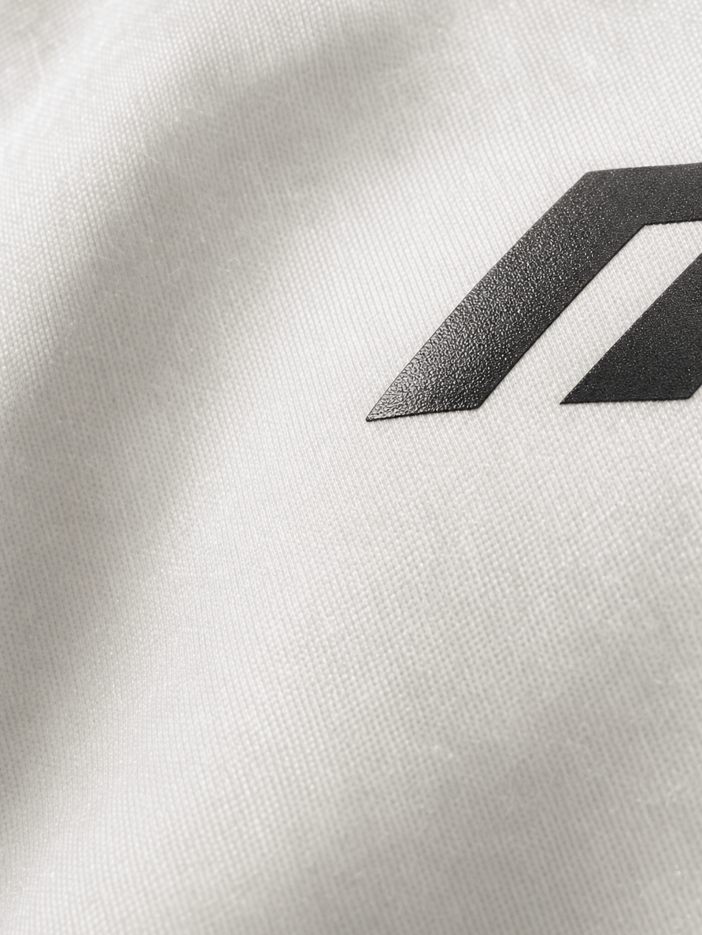Myugen Sinner Society Bowling Shirt White – close-up detail