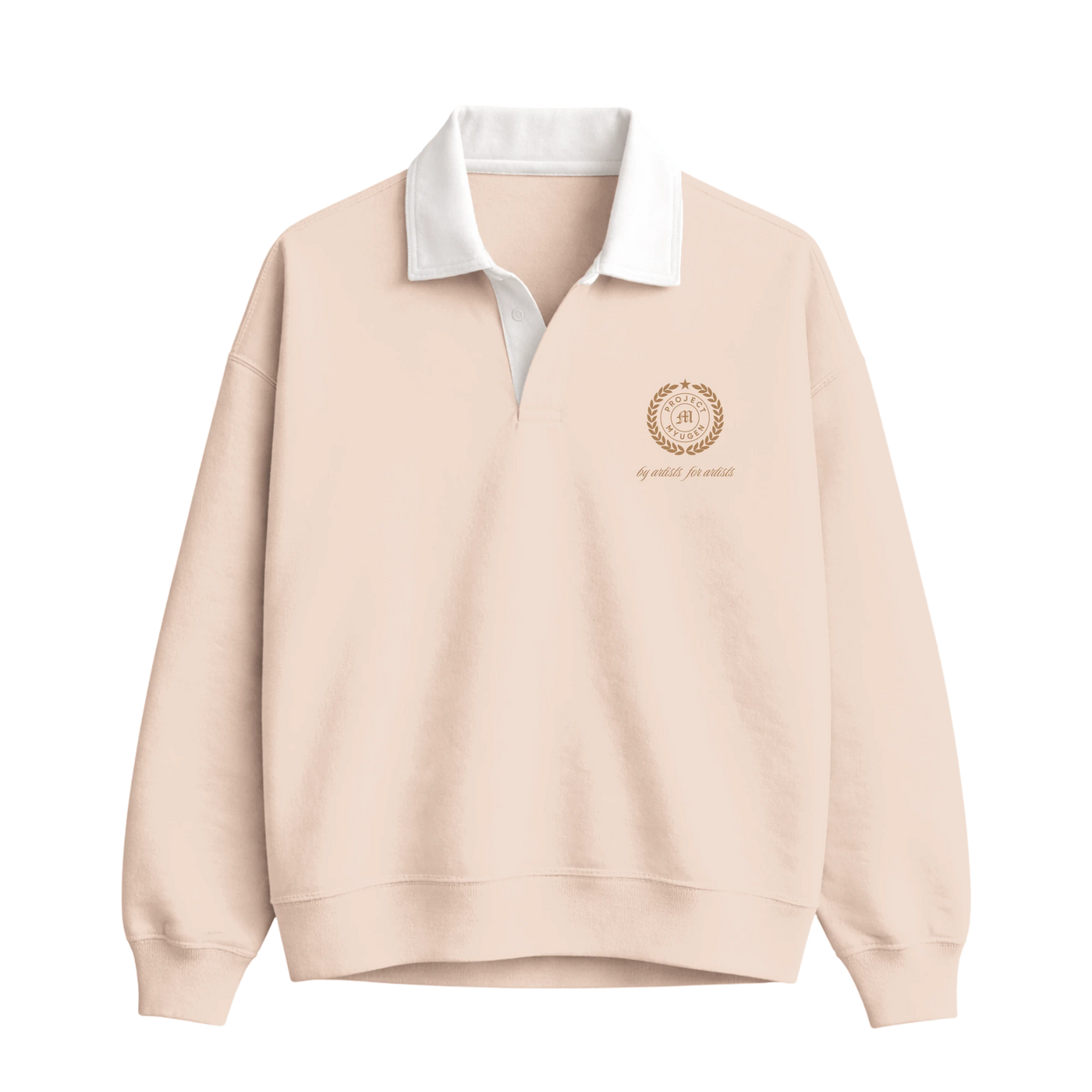 Myugen Club Polo Sweatshirt Beige
