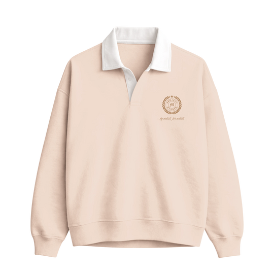 Myugen Club Polo Sweatshirt Beige