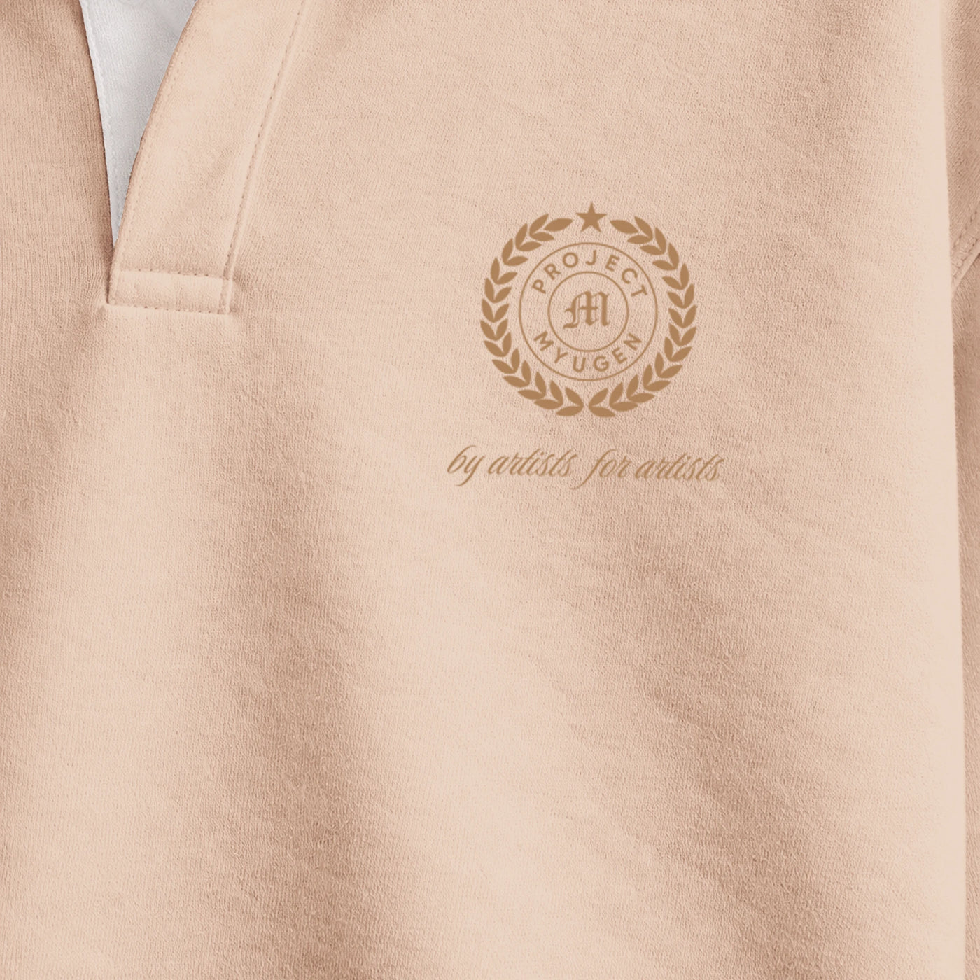 Myugen Club Polo Sweatshirt Beige