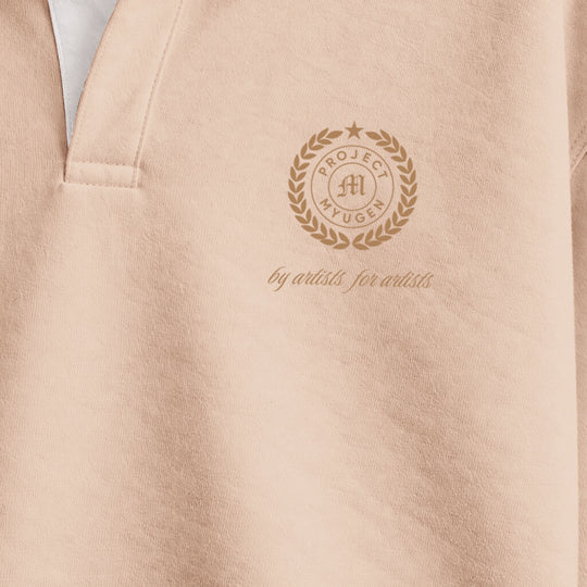 Myugen Club Polo Sweatshirt Beige