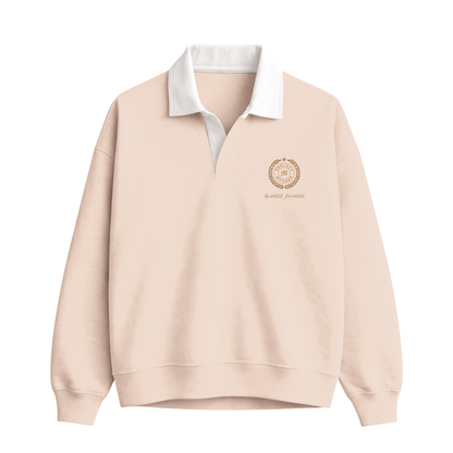 Myugen Club Polo Sweatshirt Beige Timeless Winterwear Exclusive
