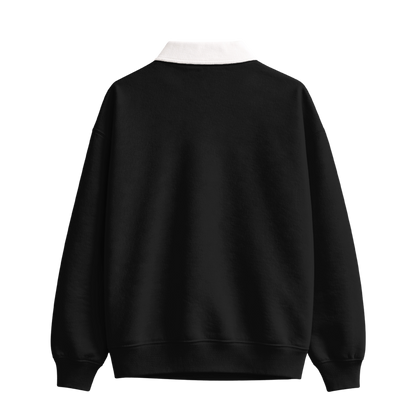 Myugen Club Polo Sweatshirt Black Timeless Winterwear Exclusive