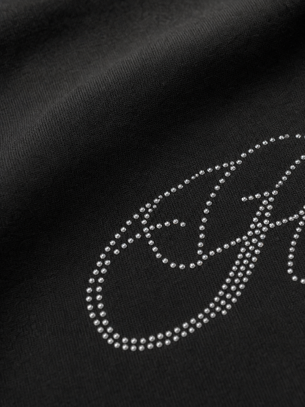 Myugen Heaven Made Oversized T-Shirt Black – close-up detail