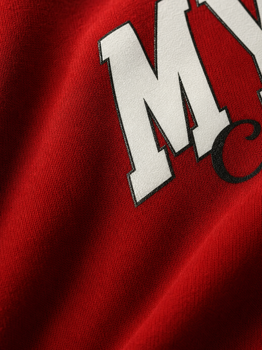 Myugen Cultured Club Oversized Full Sleeve T-shirt Red