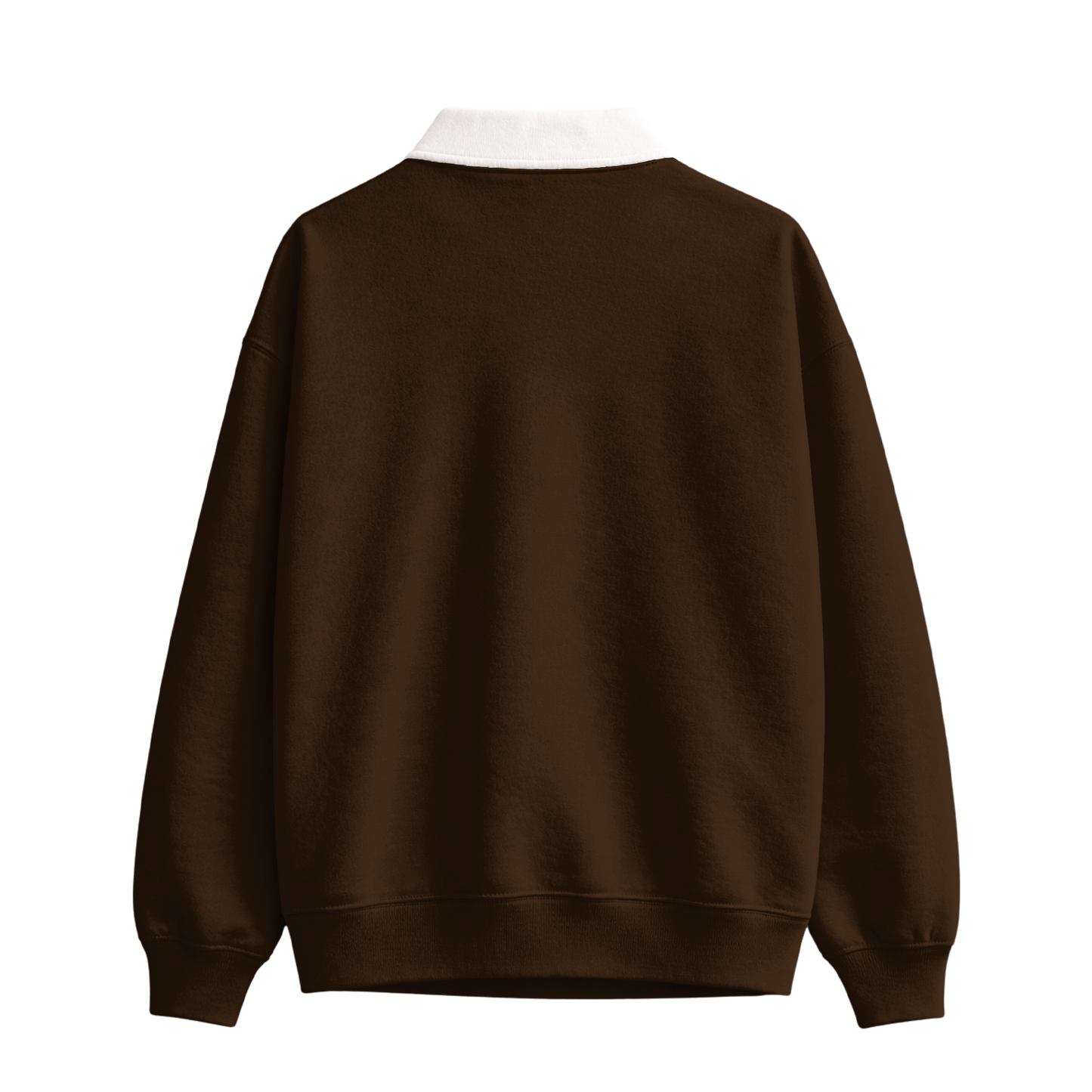 Myugen Club Polo Sweatshirt Dark Brown Timeless Winterwear Exclusive