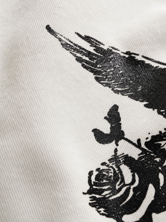 Myugen Beileve Oversized Full Sleeve T-Shirt White
