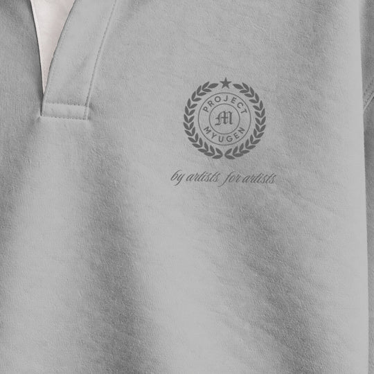 Myugen Club Polo Sweatshirt Light Gray